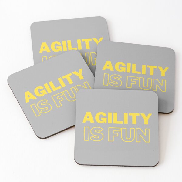 Aperçu de l'œuvre Agility is fun créée et vendue par PausePapote.