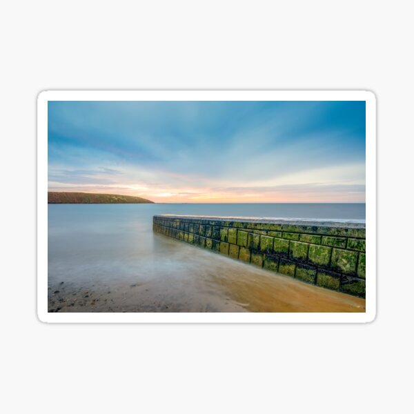 Filey Boat Ramp meets Filey Brigg Sticker