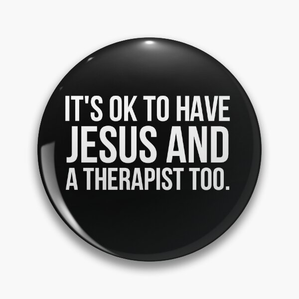 Item preview, It's Ok To Have Jesus And A Therapist Too designed and sold by AsmaAkther.