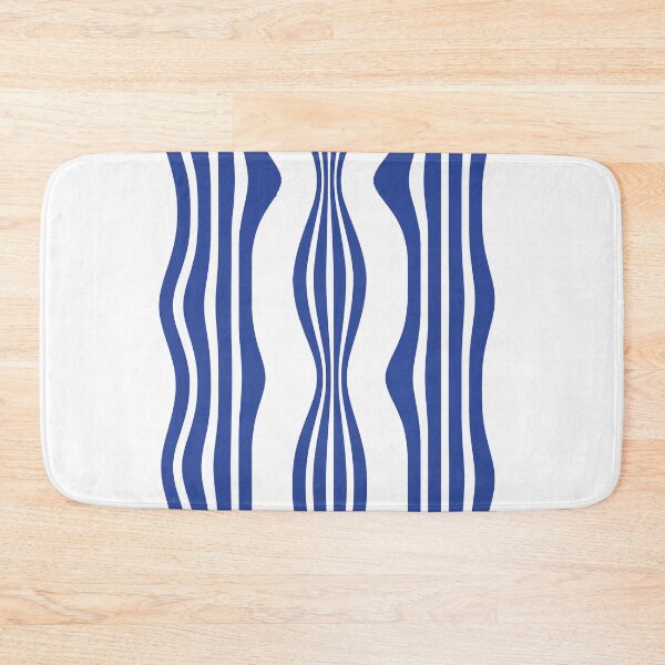 Item preview, Vertical Blue And White Striped designed and sold by therkmr.
