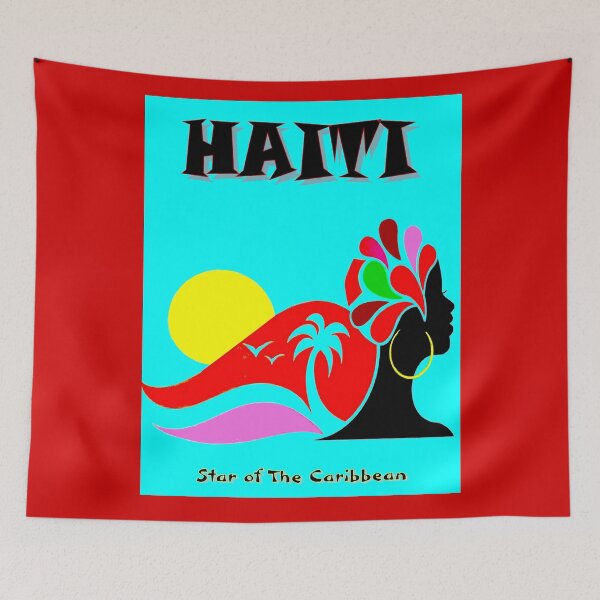 Item preview,   HAITI ; Modern Star of The Caribbean Travel  Advertising Print designed and sold by posterbobs.