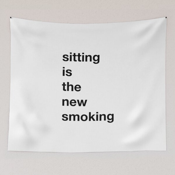 Item preview, Sitting is the new Smoking designed and sold by kentliau.