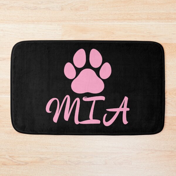 Item preview, Pink Dog Name Mia designed and sold by Foofighter01.