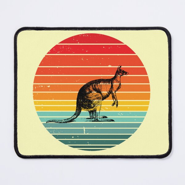 Item preview, Australian vintage retro kangaroo animal designed and sold by dylan150488.
