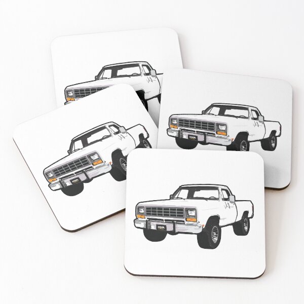 Item preview, White 80s DR Truck designed and sold by CoolRide.