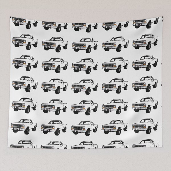 Item preview, White 80s DR Truck designed and sold by CoolRide.