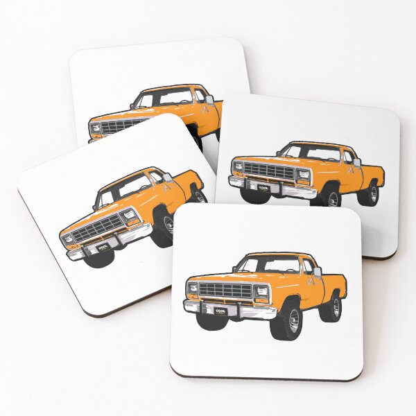 Item preview, Yellow 80s DR Truck designed and sold by CoolRide.