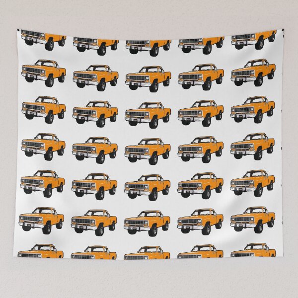 Item preview, Yellow 80s DR Truck designed and sold by CoolRide.