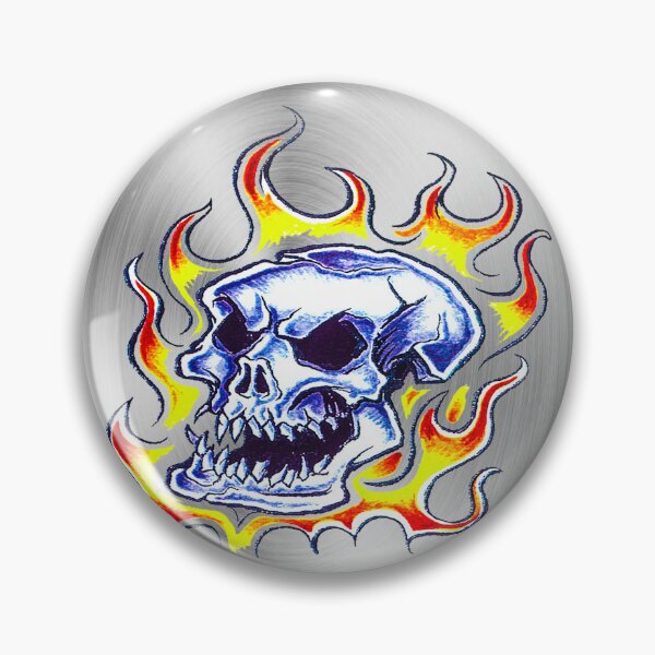 Item preview, fwc 0123 tatoo skrull fire designed and sold by fred chiea.