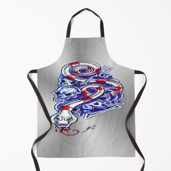 Item preview, fwc 0122 tatoo snake skull designed and sold by fred chiea.
