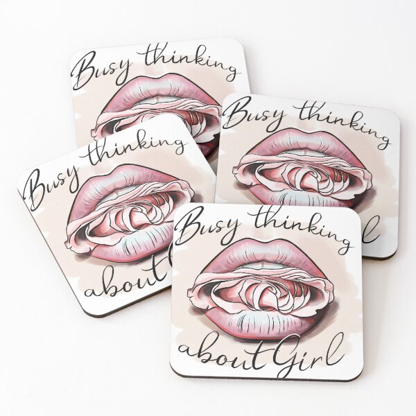 Item preview, Busy Thinking About Girls designed and sold by Ketrinartistka.