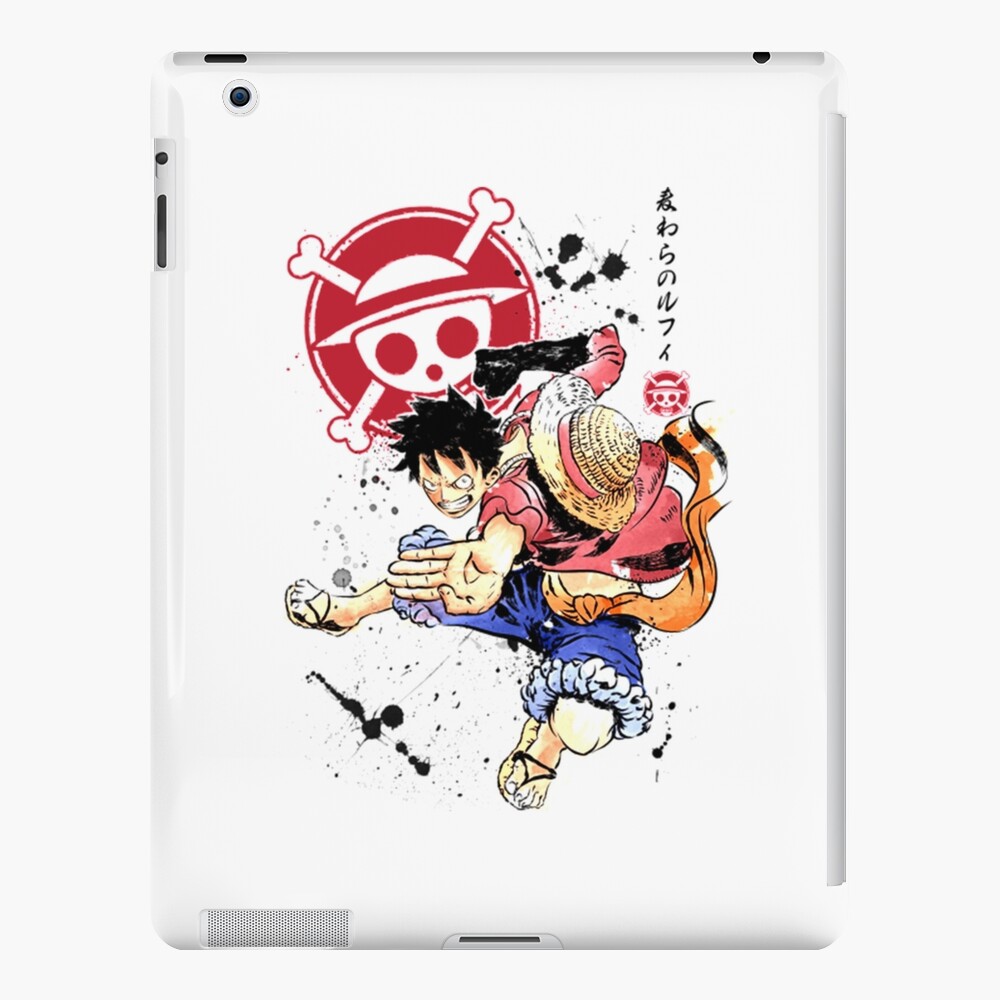 Monkey D Luffy One Piece Ipad Case Skin By Idyousse Redbubble