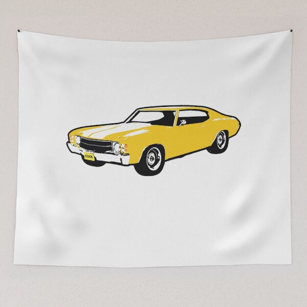 Item preview, Yellow 1971 CC Muscle Car designed and sold by CoolRide.