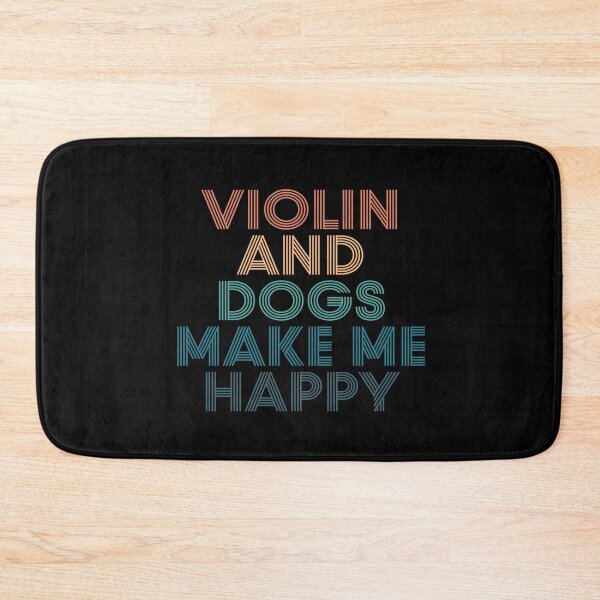 Item preview, Violin And Dogs Make Me Happy- Gift for Violin & Dogs Fans designed and sold by kindxinn.