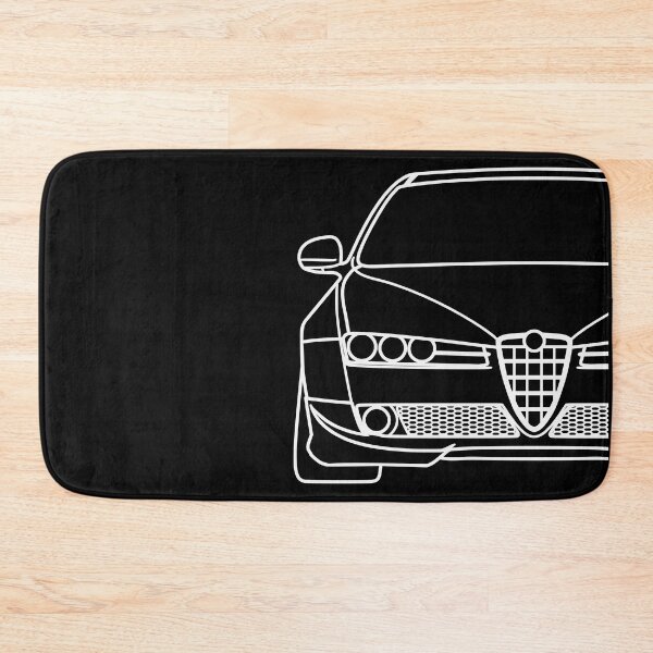 Item preview, Alfa Romeo 159 Brera Spider 2005-2011 white lines best t-shirt design designed and sold by EdimDesign.