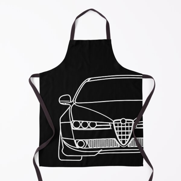 Item preview, Alfa Romeo 159 Brera Spider 2005-2011 white lines best t-shirt design designed and sold by EdimDesign.