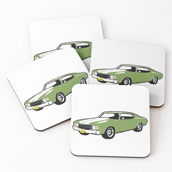 Item preview, Light Green 1971 CC Muscle Car designed and sold by CoolRide.