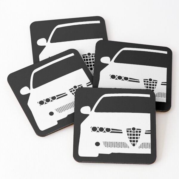 Item preview, Alfa Romeo 159 Brera Spider 2005-2011 white silhouette best t-shirt design designed and sold by EdimDesign.
