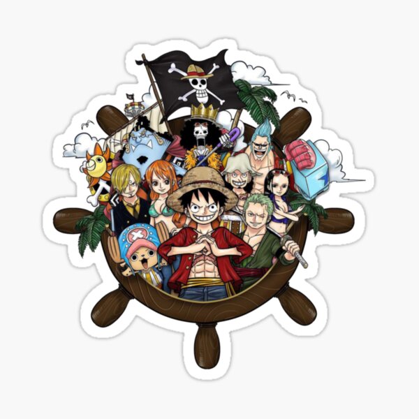     One Piece Monkey D. Luffy Sticker