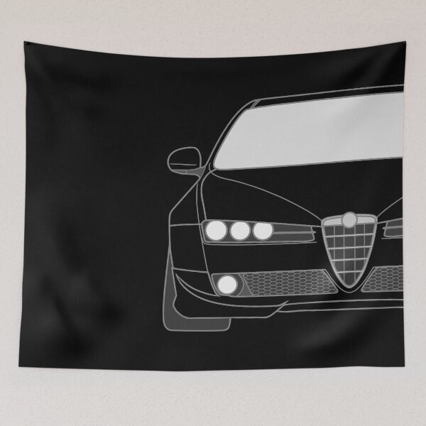 Item preview, Alfa Romeo 159 Brera Spider 2005-2011 colored best t-shirt design designed and sold by EdimDesign.
