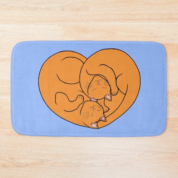 Item preview, Cute Ginger Orange Cat Heart designed and sold by Deborah Camp.
