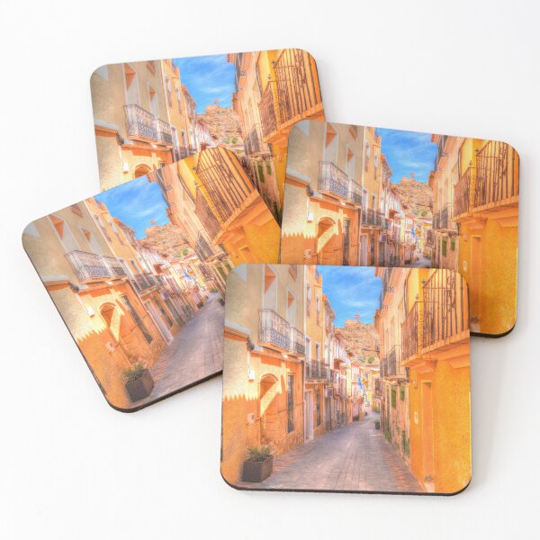 Item preview, Busot Spain Narrow Streets in Historic Village near El Campello and Alicante designed and sold by acceleratorhams.