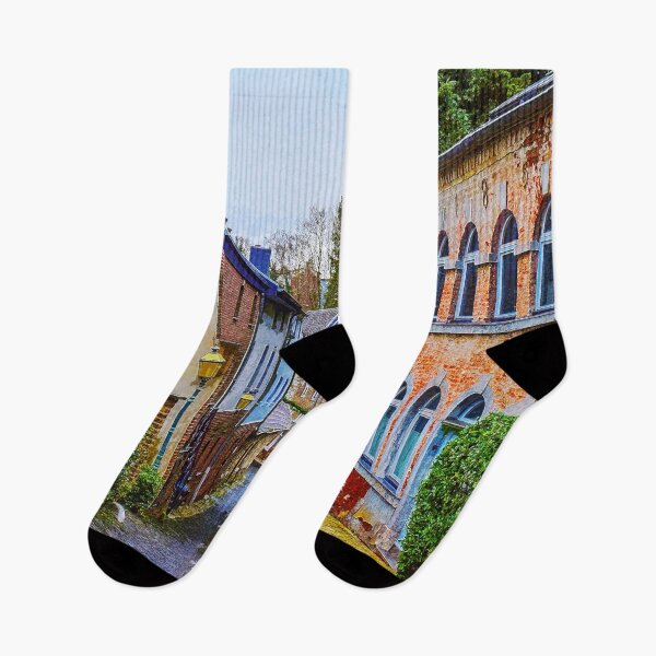 Item preview, City Road Old House Architecture #4 designed and sold by Anuchartl.