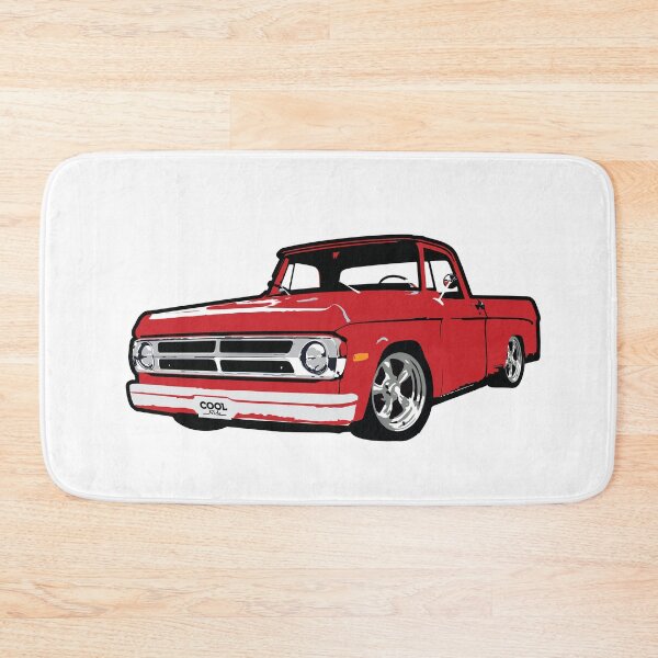 Item preview, Red 60s Lowered D Truck  designed and sold by CoolRide.