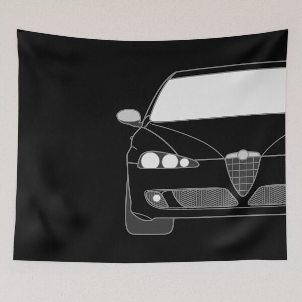 Item preview, Alfa Romeo 147 Facelift colored best t-shirt design designed and sold by EdimDesign.