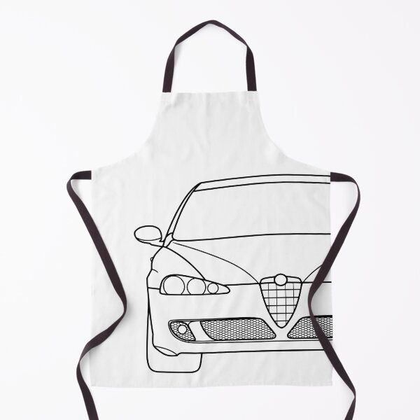 Item preview, Alfa Romeo 147 Facelift black lines best t-shirt design designed and sold by EdimDesign.