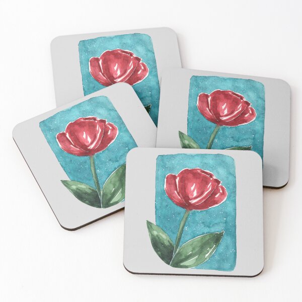 Item preview, Expressive Tulip Watercolor Painting designed and sold by Pattokarts.