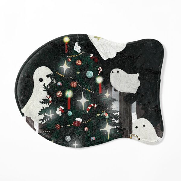 Christmas Spirits Cat Mat