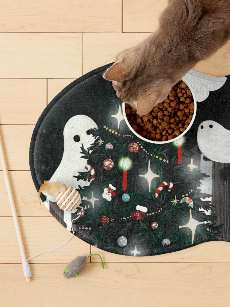 Alternate view of Christmas Spirits Pet Mat