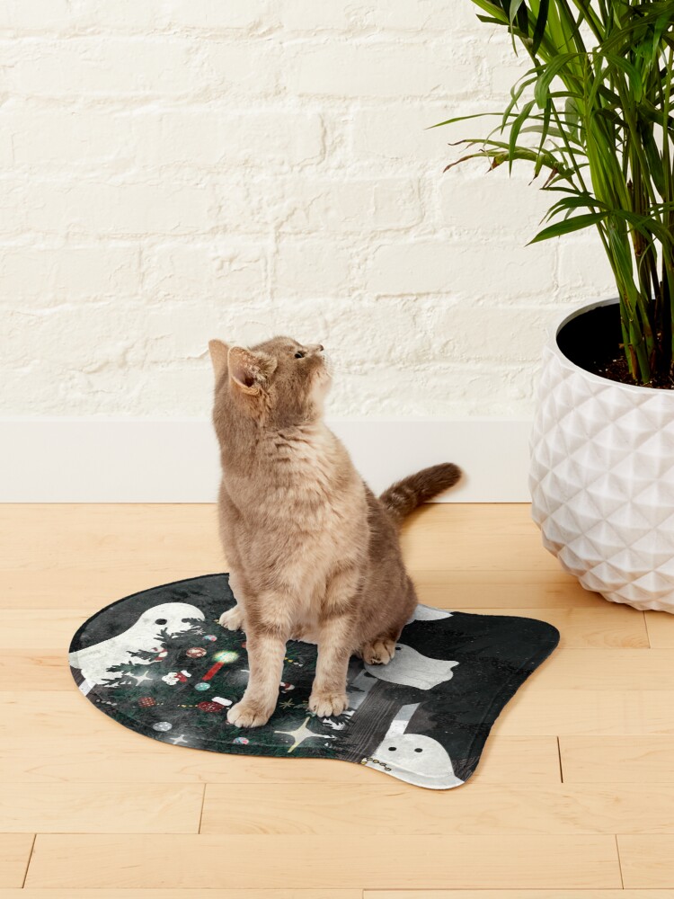 Alternate view of Christmas Spirits Pet Mat