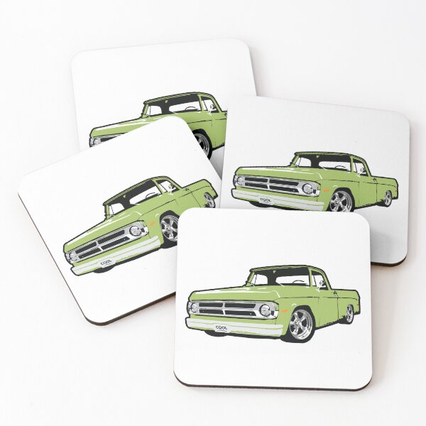 Item preview, Light Green 60s Lowered D Truck  designed and sold by CoolRide.