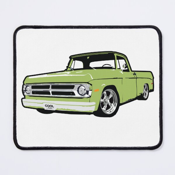 Item preview, Light Green 60s Lowered D Truck designed and sold by CoolRide.