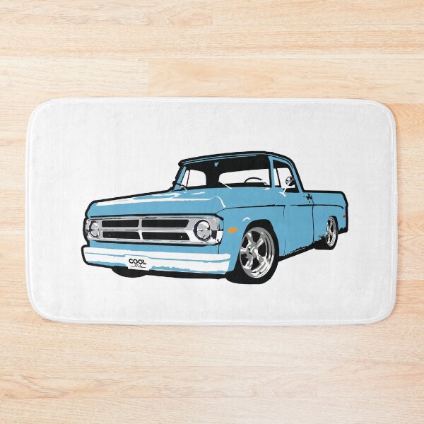 Item preview, Light Blue 60s Lowered D Truck  designed and sold by CoolRide.