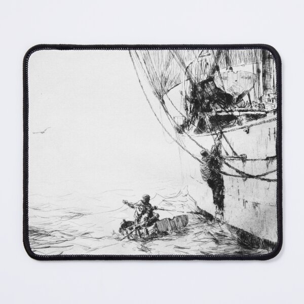 Item preview, Maritime Pilot Boarding a Ship designed and sold by Lara P.