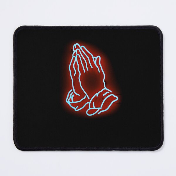Item preview, Neon Praying Hands Pray Faith Love designed and sold by mwagie.