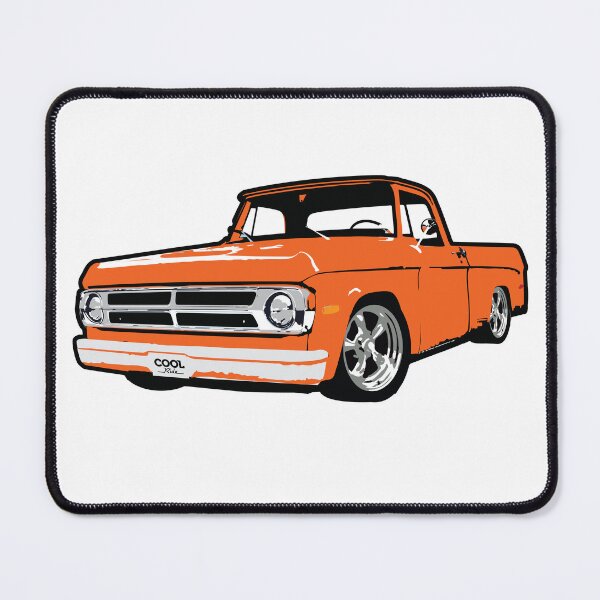 Item preview, Orange 60s Lowered D Truck designed and sold by CoolRide.