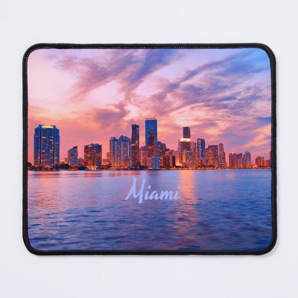 Item preview, Miami Beach Florida City Skyline designed and sold by mwagie.