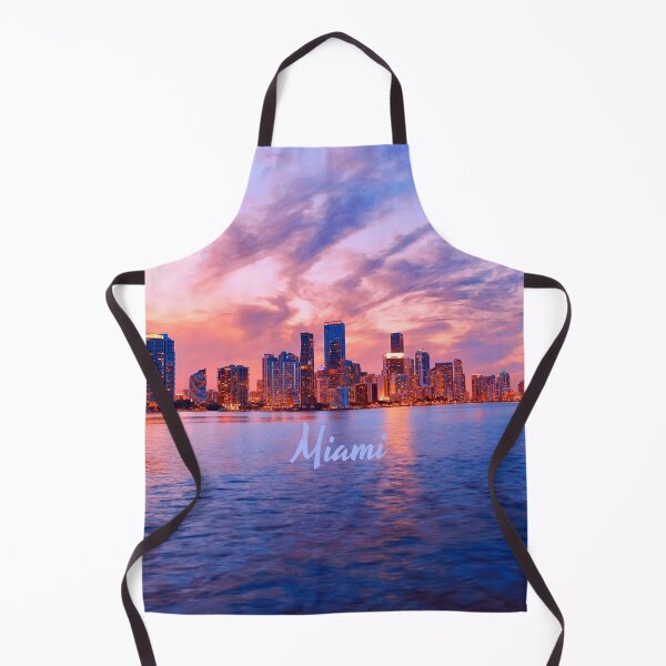 Item preview, Miami Beach Florida City Skyline designed and sold by mwagie.