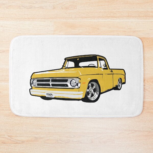 Item preview, Yellow 60s Lowered D Truck  designed and sold by CoolRide.