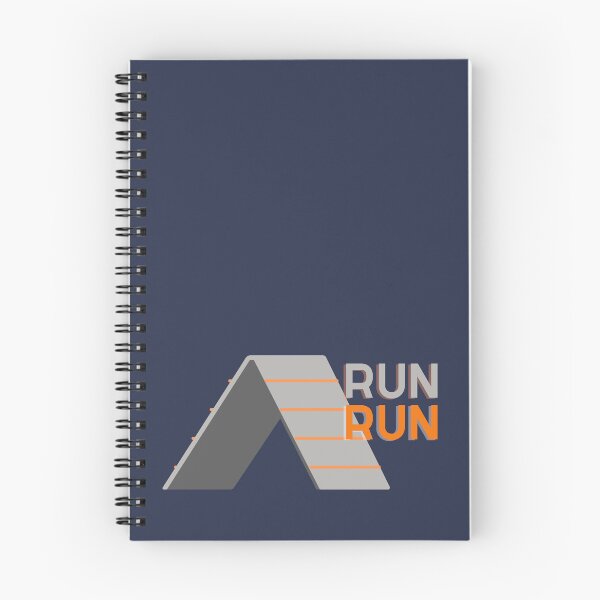 Item preview, Agility run run in orange and gray for dog and agility enthusiasts designed and sold by PausePapote.