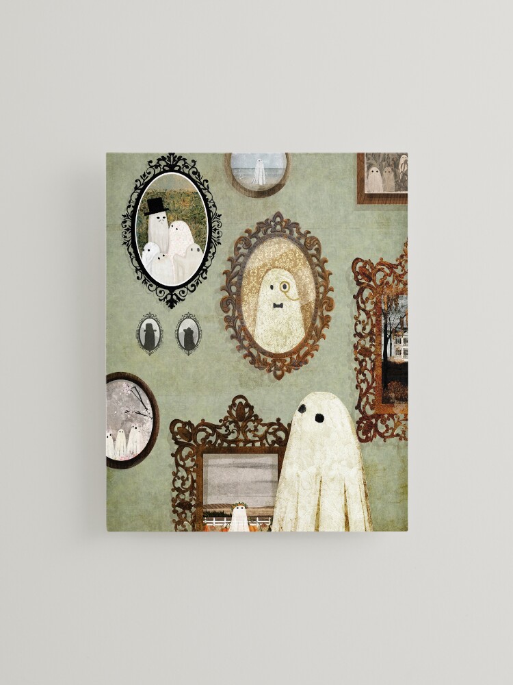 Alternate view of There's A Ghost in the Portrait Gallery Mounted Print