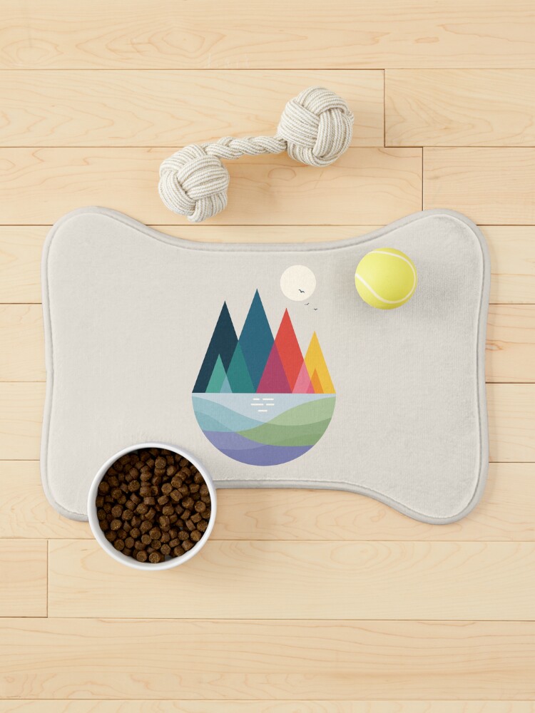 Thumbnail 1 of 5, Pet Mat, Somewhere designed and sold by AndyWestface.