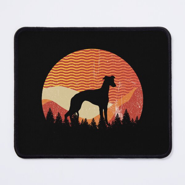 Item preview, Distressed Wavy Lines Sky Whippet Dog Gift  designed and sold by Guarddogdrive.