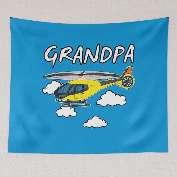 Item preview, Father's Day Helicopter Grandpa designed and sold by doodlerob.