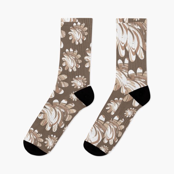 Item preview, Abstract Flower Brown Marble Pattern - Flower Pattern - Pattern Lovers designed and sold by designerpriti.