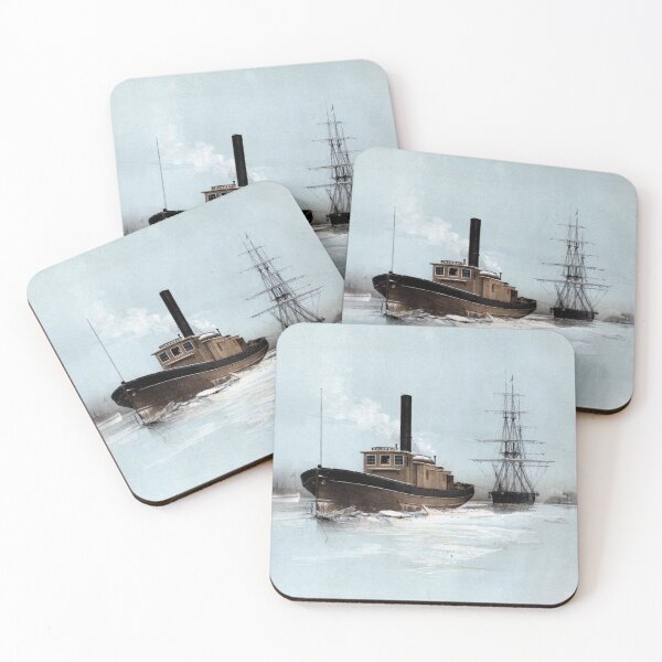 Item preview, Steam Tugboat Philadelphia designed and sold by Lara P.